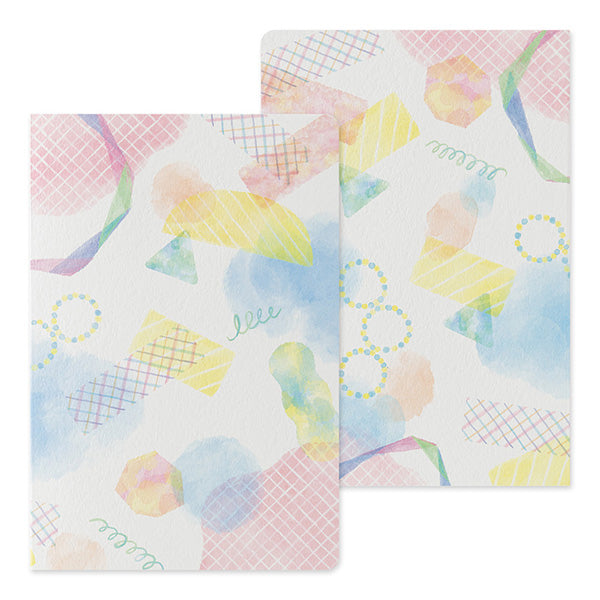 Midori Yuru Log Notebook B6 - Watercolor A