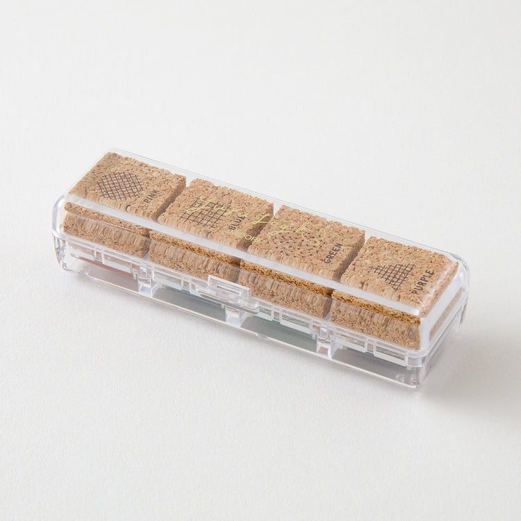 Midori Yuru Log Pre-inked Stamp Geometry, Midori, Pre-inked Stamp, Yuru Log, Midori Pre-inked Stamp, WashiWednesday