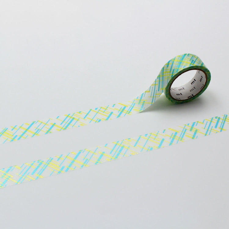 MT 1P Kamoi Washi Tape - Silky Random Cross
