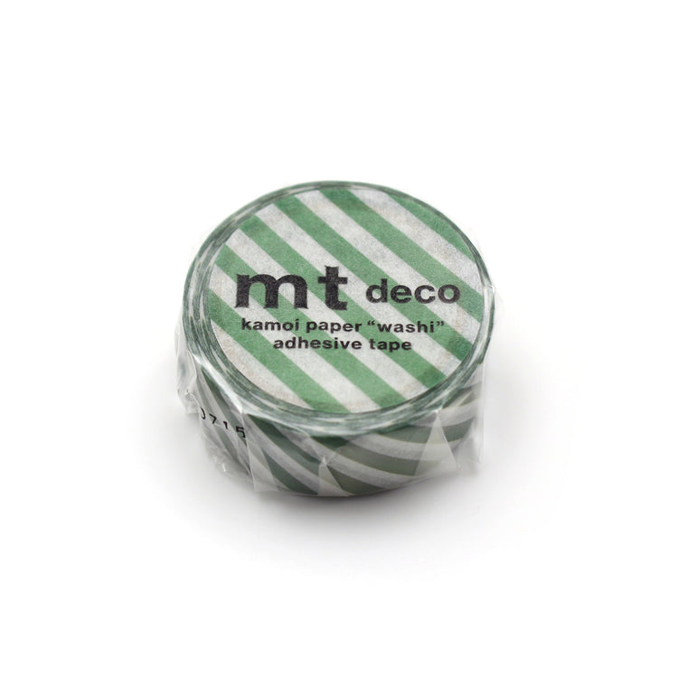 mt-1p-stripe-washi-tape-deep-green