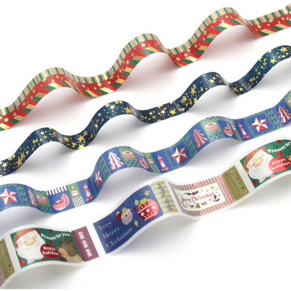 MT Christmas 2025 Washi Tape perfect for festive journaling, cards, and elegant holiday gift wrapping.
