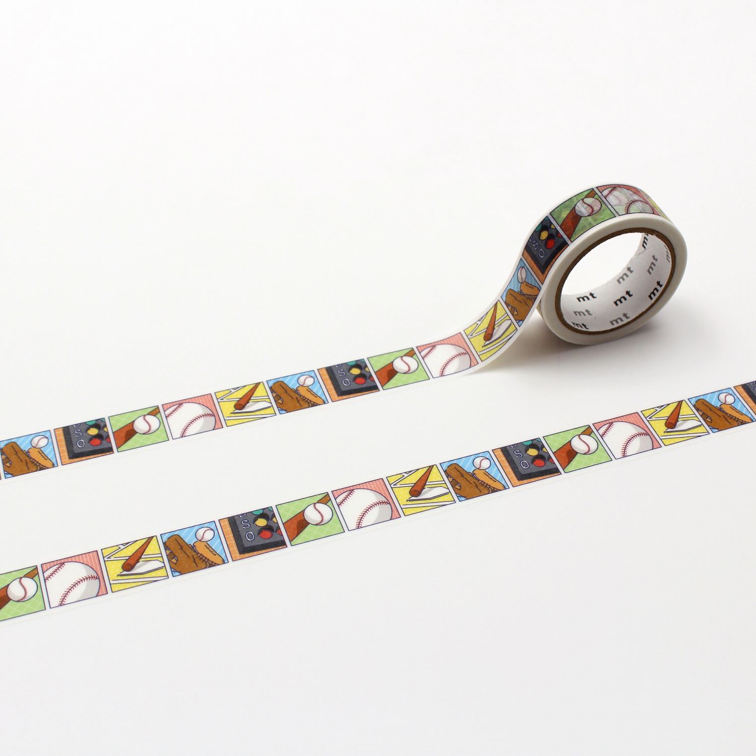 MT EX Washi Tape - Baseball