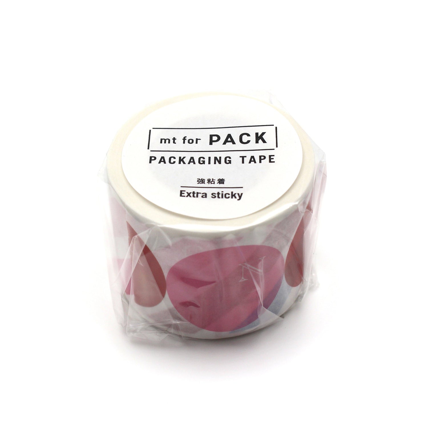 MT For Pack Permanent Tape – Thanks roll featuring assorted thank-you messages in various colors and fonts, ideal for packaging and gift decoration.