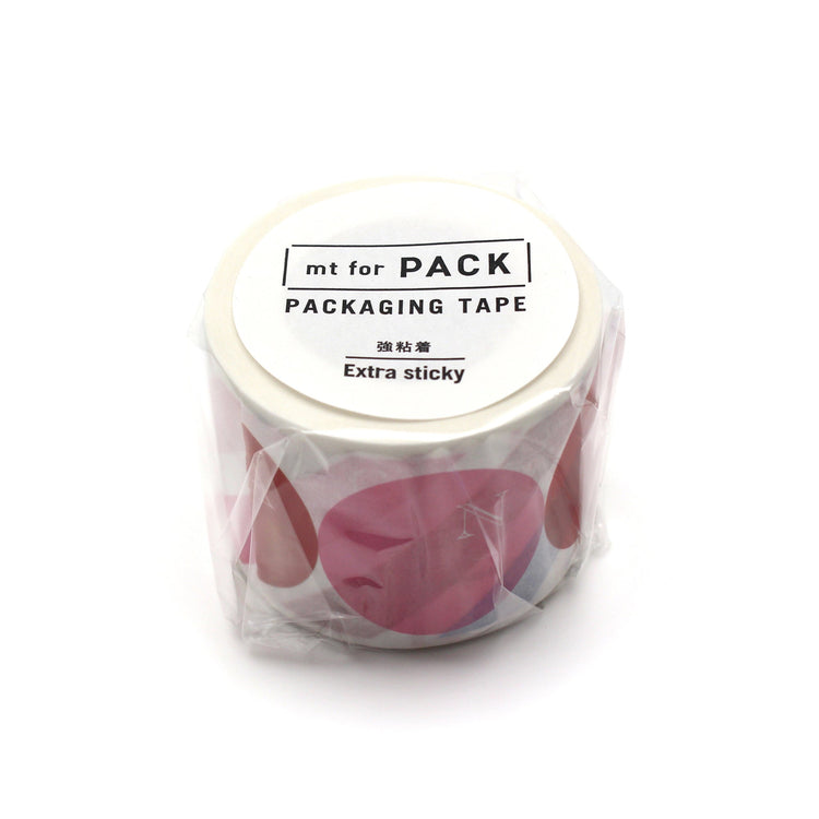 MT For Pack Permanent Tape – Thanks roll featuring assorted thank-you messages in various colors and fonts, ideal for packaging and gift decoration.