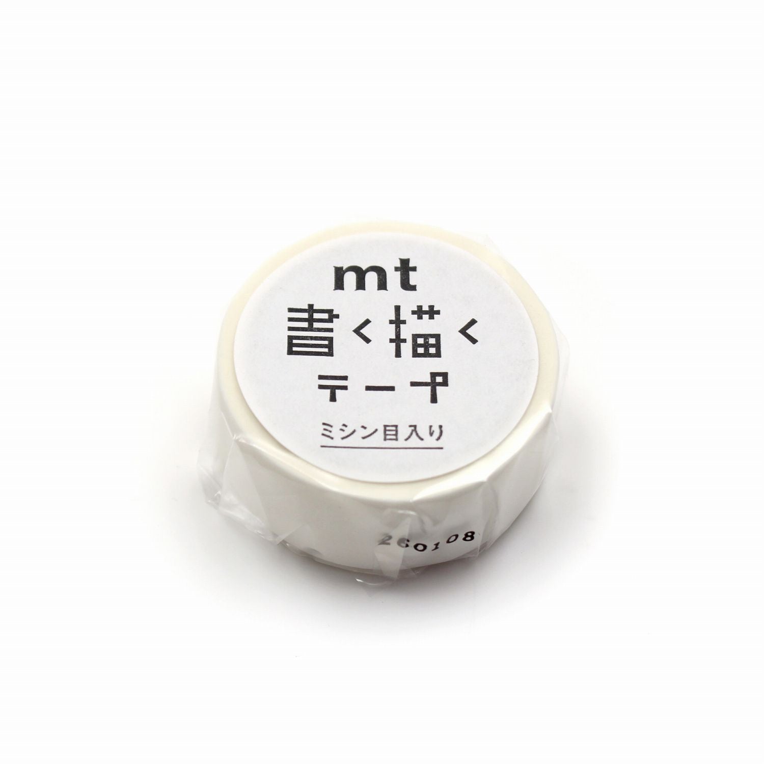 MT KAKUKAKU Washi Tape - White 15mm