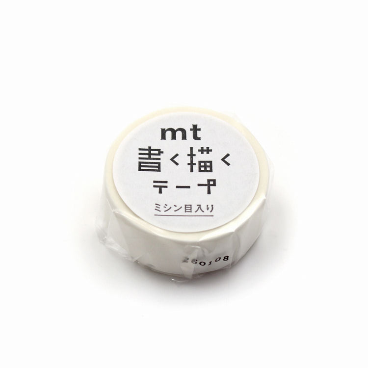MT KAKUKAKU Washi Tape - White 15mm