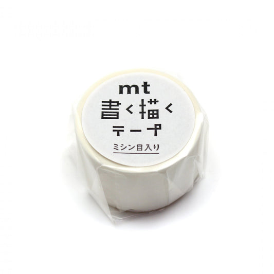 MT KAKUKAKU Washi Tape - White 24mm