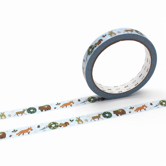 MT Large Core Strong Adhesive Making Wreaths for Animals – Christmas animals making wreaths on 15mm x 25m tape roll.
