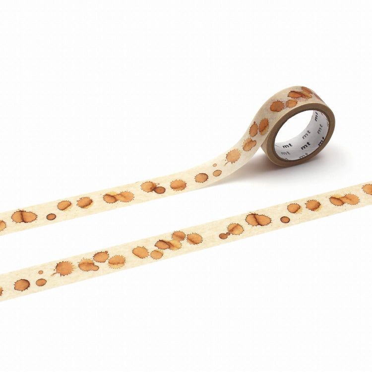 MT Upcycle Tape Coffee Stain, MT Upcycle Washi Tape, MT Tape, Washi Tape, WashiWednesday