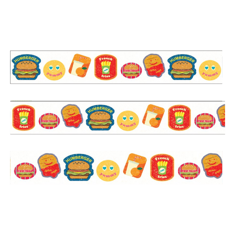 MT EX Washi Tape - Fast Food Sticker