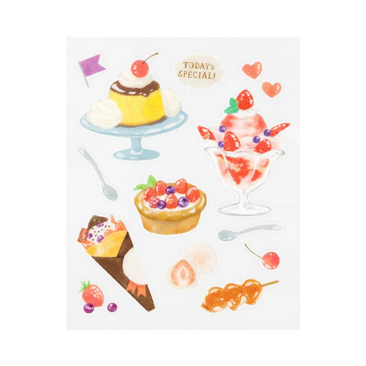 Midori Glossy Transfer Sticker - Snack