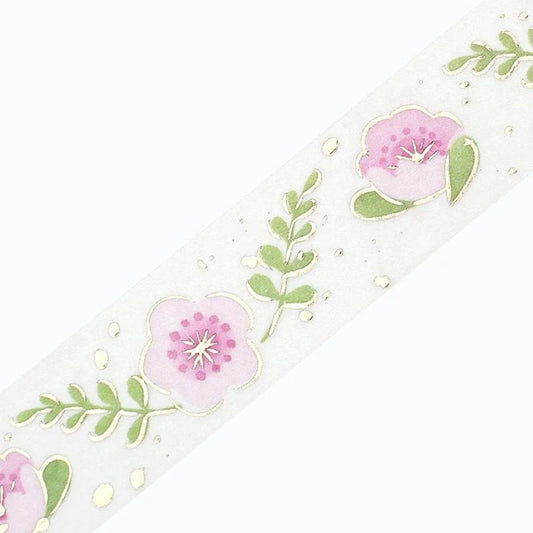 BGM Foil Stamping Masking Tape: Life - Cute Flower