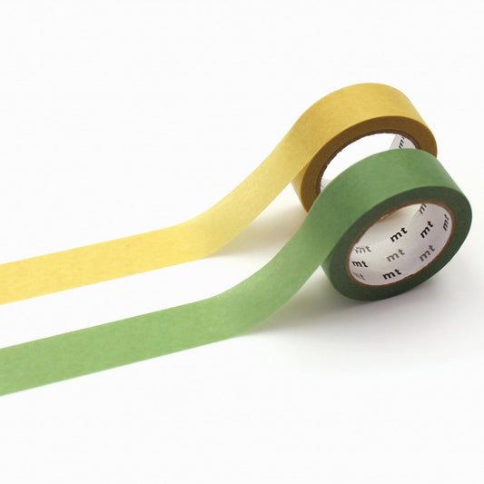 MT Upcycle Tape - Pastel Lemon x Light Green