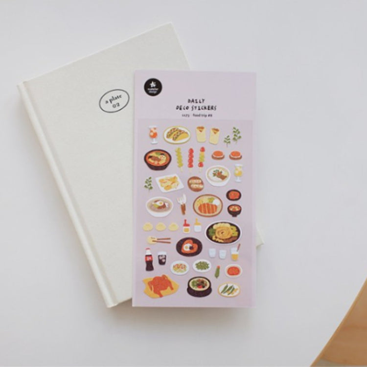 Suatelier Daily Deco Sticker - Food Trip #8