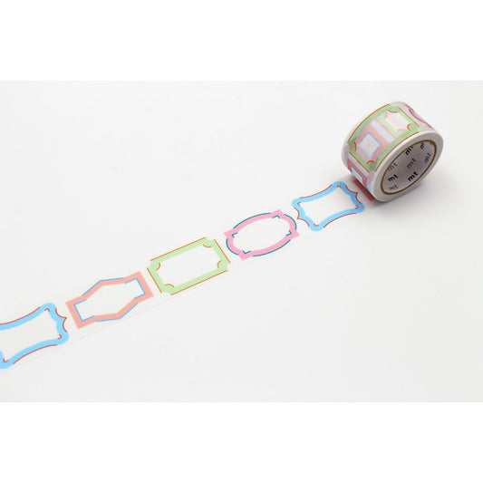 MT KakuKaku Washi Tape - Frame Label