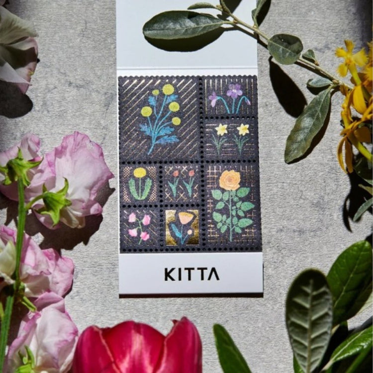 KITTA Special Masking Seal Sticker - Flower