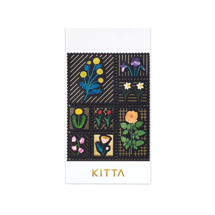 KITTA Special Masking Seal Sticker - Flower