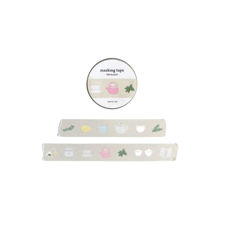 Suatelier Masking Tape - illust.01