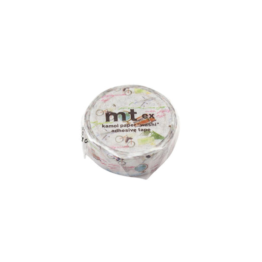 MT EX Washi Tape - World Words and Illustrations