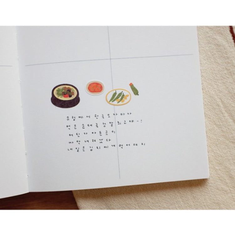 Suatelier Daily Deco Sticker - Food Trip #8