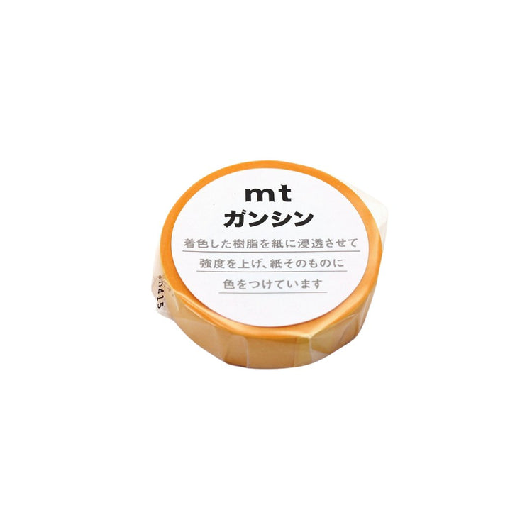 MT Ganshin Washi Tape - Golden Yellow