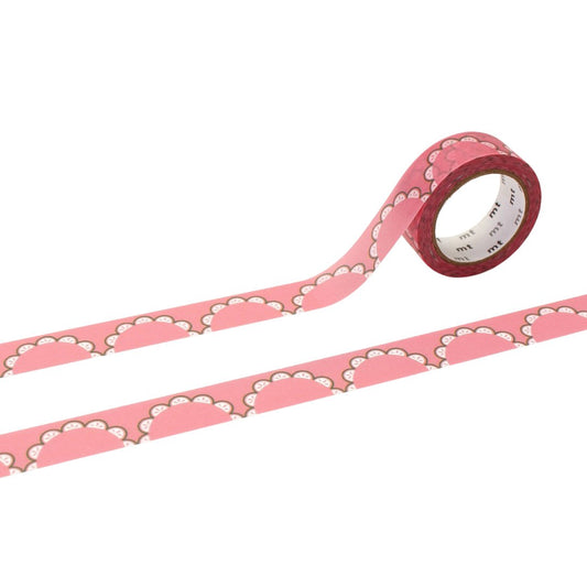 MT 1P Kamoi Retro Design Washi Tape - Floral Lace