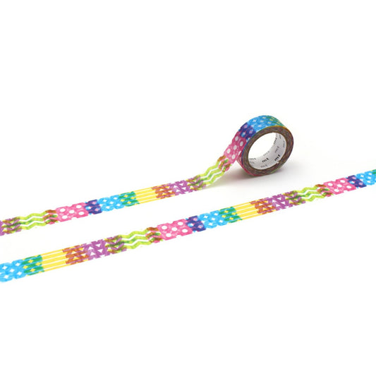 MT 1P Kamoi Washi Tape - Sheer Marker Pattern