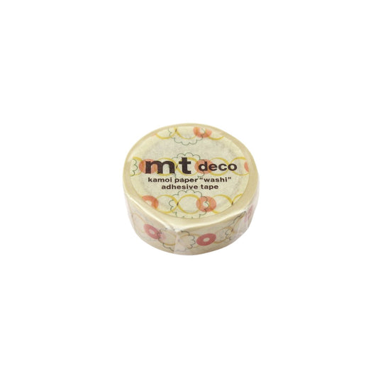 MT 1P Kamoi Retro Design Washi Tape - Button