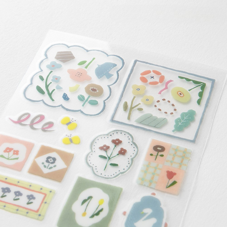 Midori Glossy Transfer Sticker - Nordic Tile