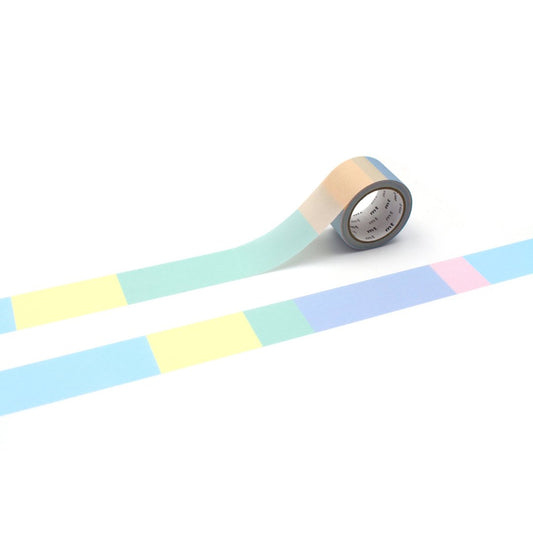 MT KakuKaku Washi Tape - Pale Color