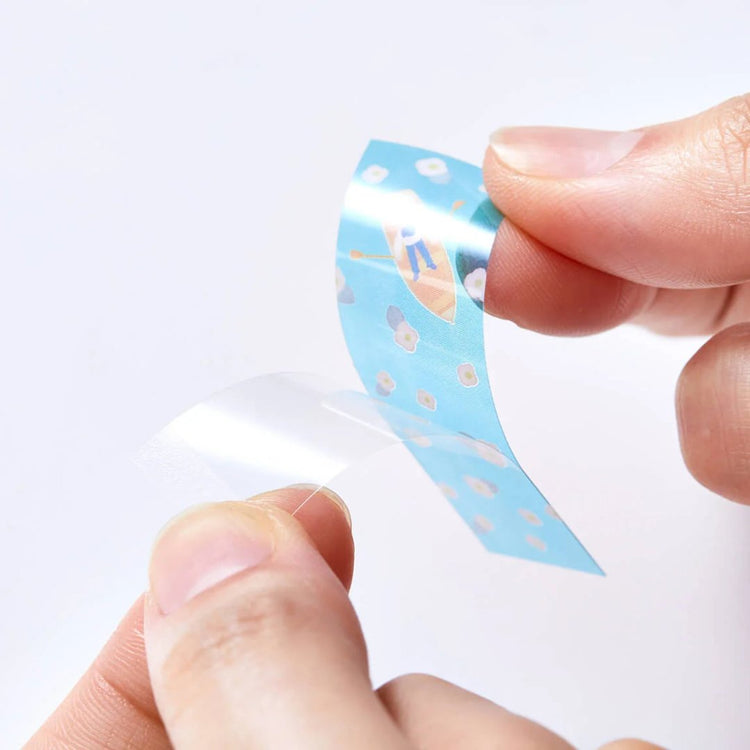 KITTA Masking Tape - Clear Flower