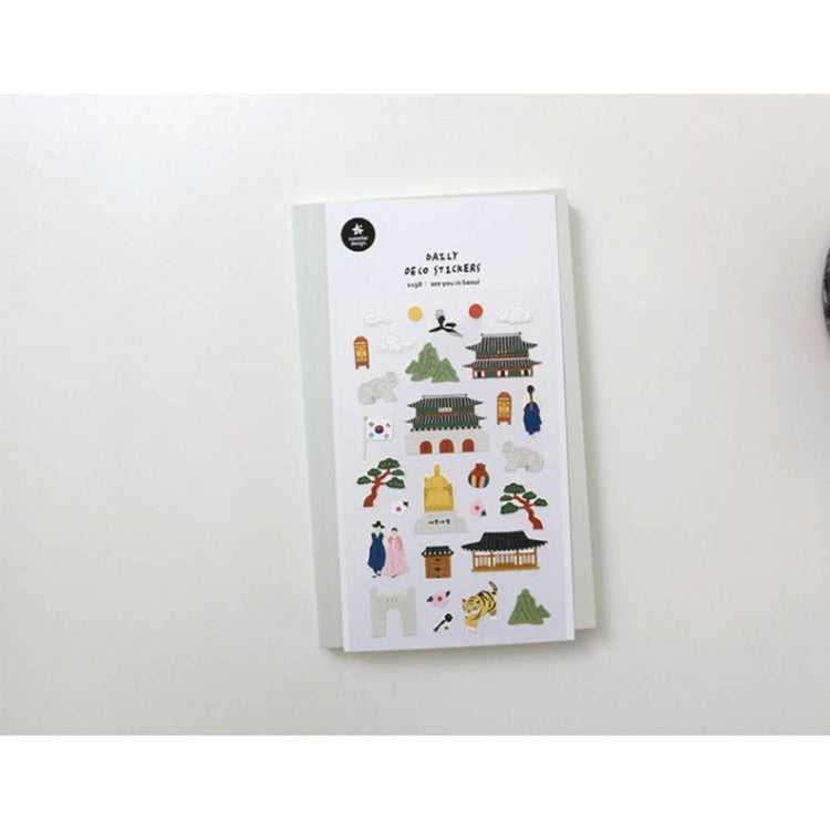 Suatelier Daily Deco Sticker - see you in Seoul