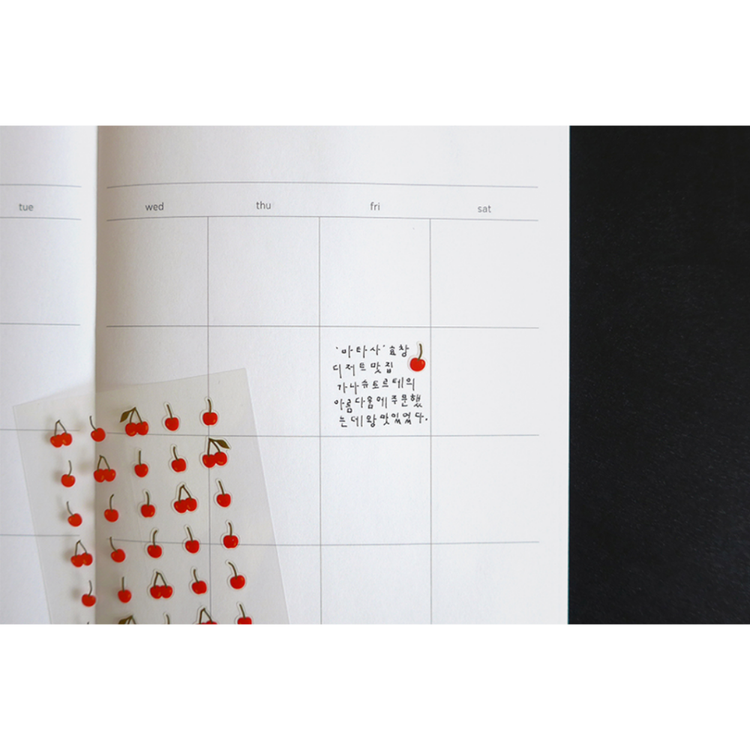 Suatelier Mini Series Sticker - deco.23 (Cherries)