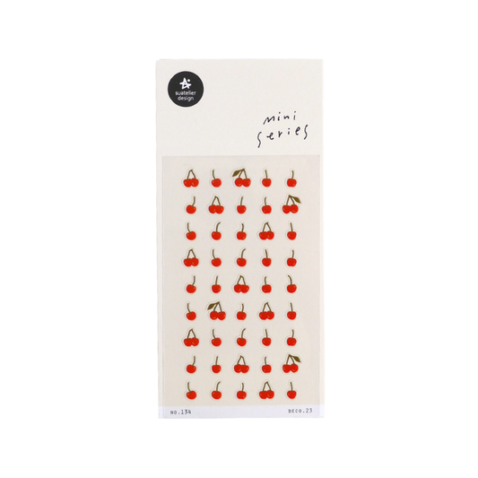 Suatelier Mini Series Sticker - deco.23 (Cherries)