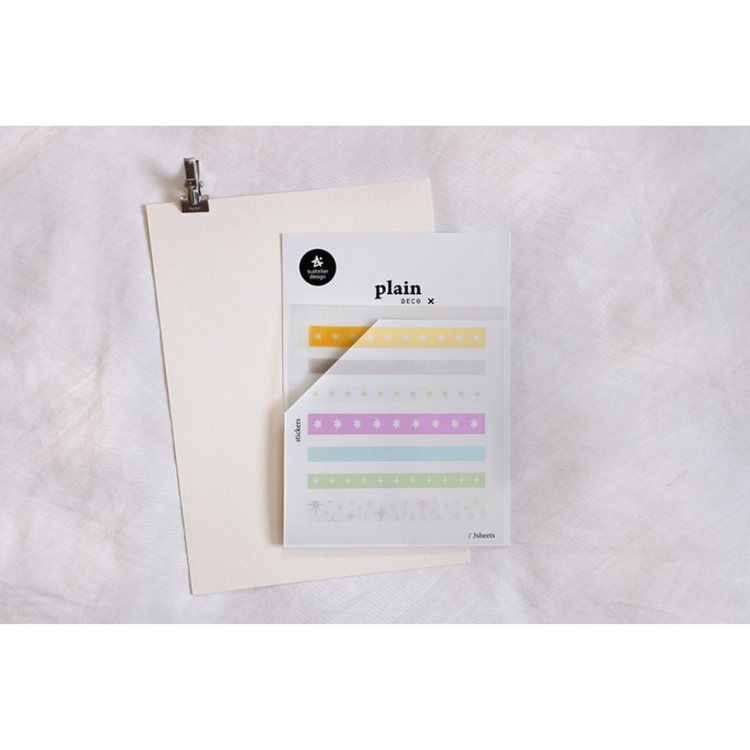Suatelier Plain Deco Sticker - plain.83
