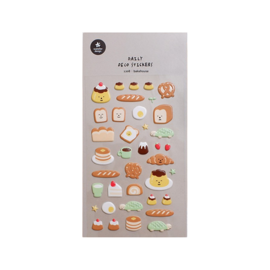 Suatelier Daily Deco Sticker - Bakehouse