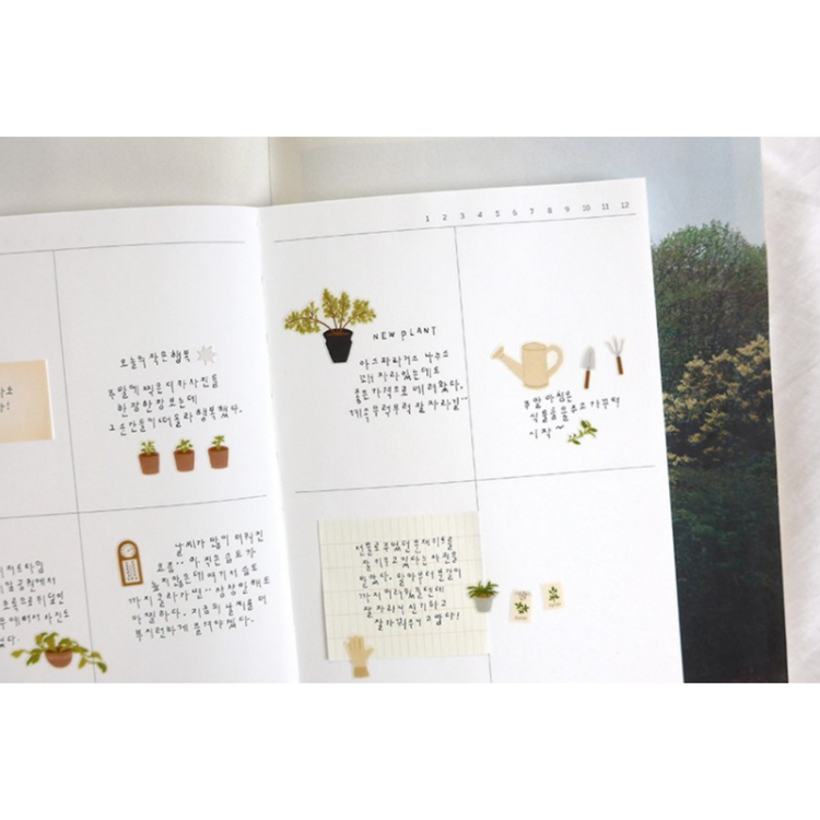 Suatelier Daily Deco Sticker - Little Plant Shop
