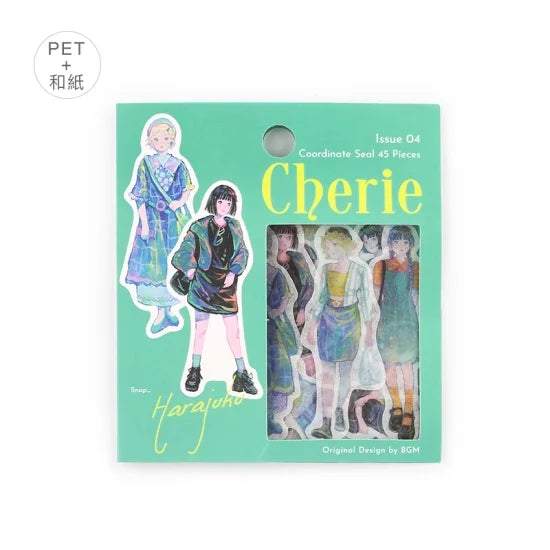 BGM Coordinating Sticker: Cherie - Harajuku