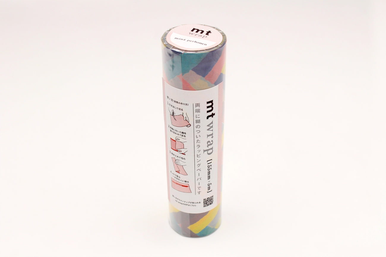 mt wrap 155mm mina prism vivid (MTWRMI61) | Washi Wednesday