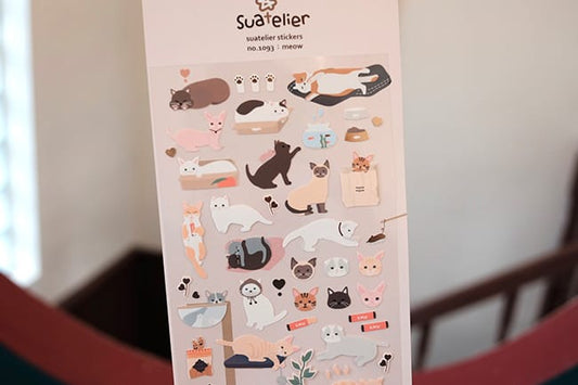 Suatelier Meow sticker