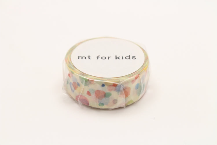 MT Washi Masking Tape for Kids, Peta, 15mm x 7M (MT01KID020)