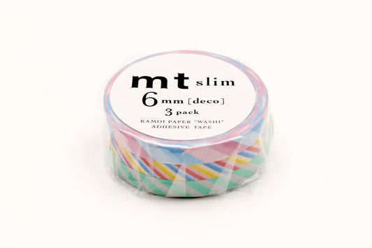 mt slim twist cord A washi tape set of 3 (MTSLIM10) | Washi Wednesday