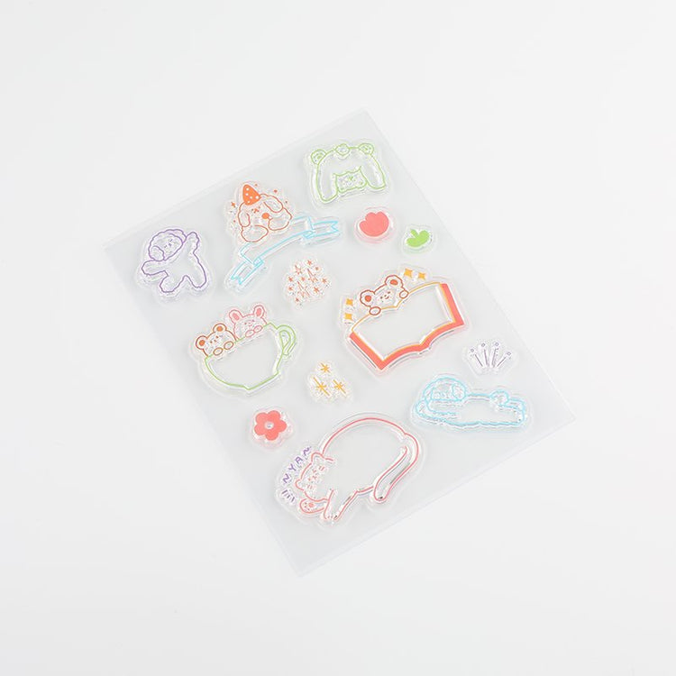 BGM Clear Stamp Fluffy Land