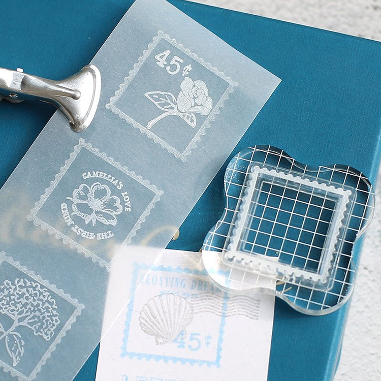 BGM Retro Stamps Clear Stamp