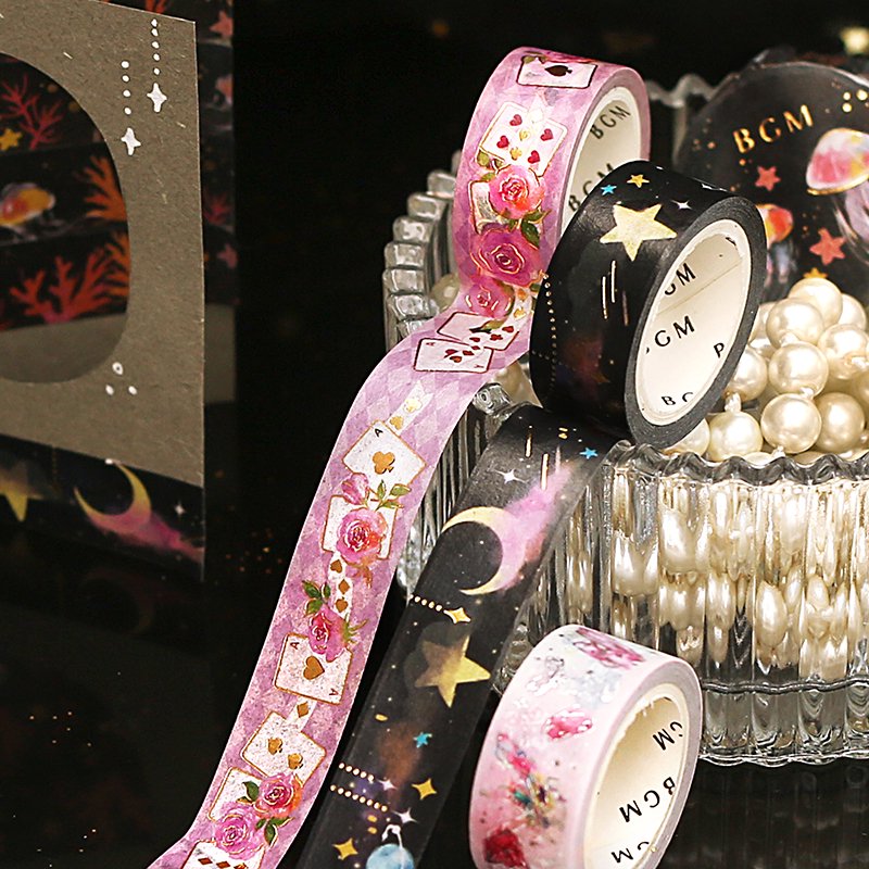 Embroidered Ribbon Bouquet Washi Tape