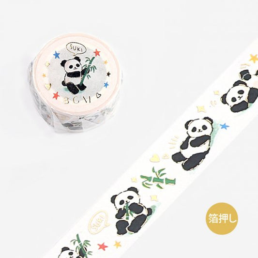 BGM Panda und Bambus Washi Tape