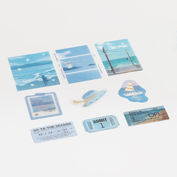 BGM Travel Diary / Sea Tracing Paper Seal