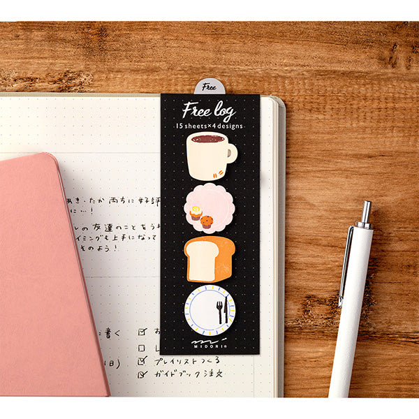 Midori Sticky Notes Journal Kostenlose Mahlzeit