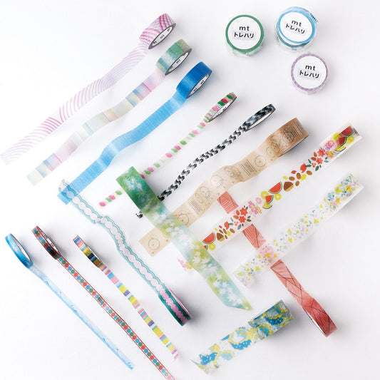 MT Trehari Washi Tape Smile (Fab Tracing Paper)