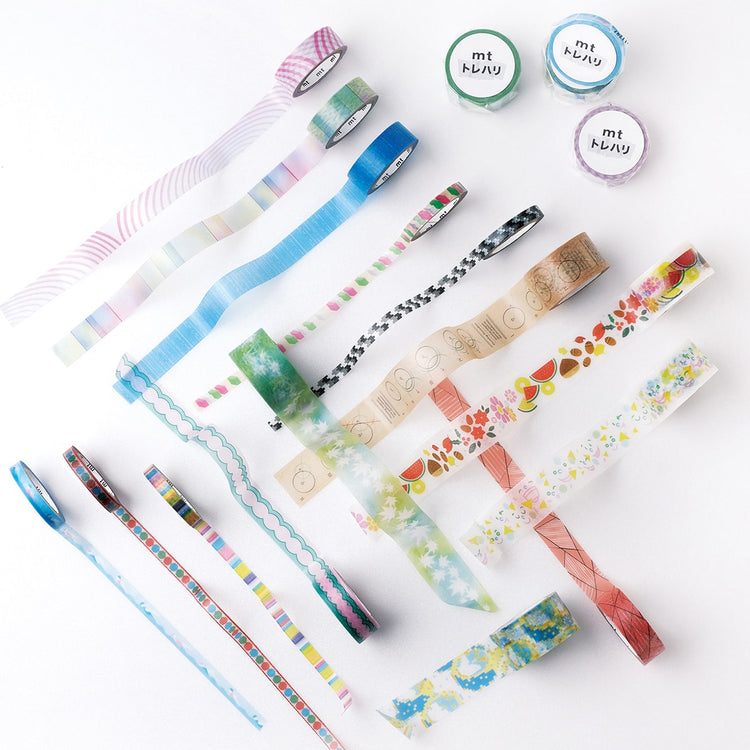 MT Trehari Washi Tape Smile (Fab Tracing Paper)